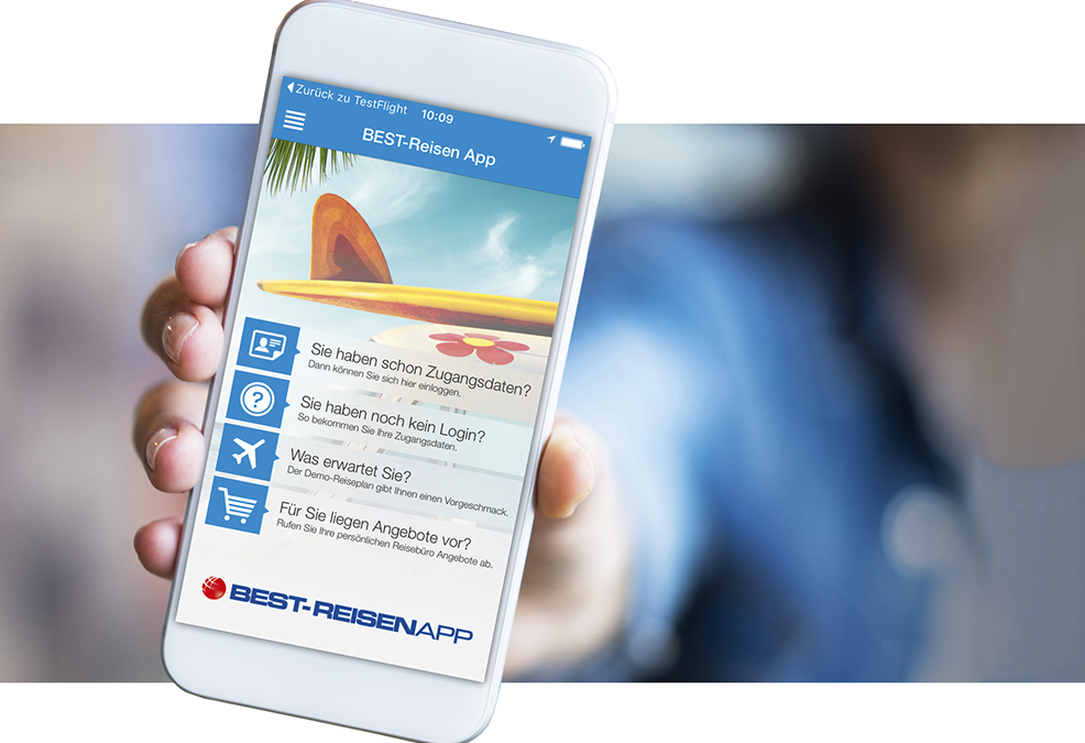 Neu: Die BEST-REISEN App