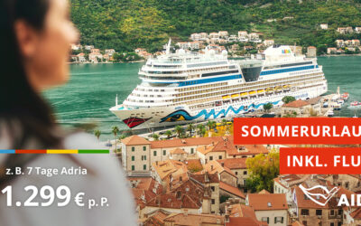 AIDA: Sommerurlaub inklusive Flug!