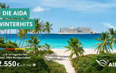 AIDA: Winterhits mit Bordguthaben!