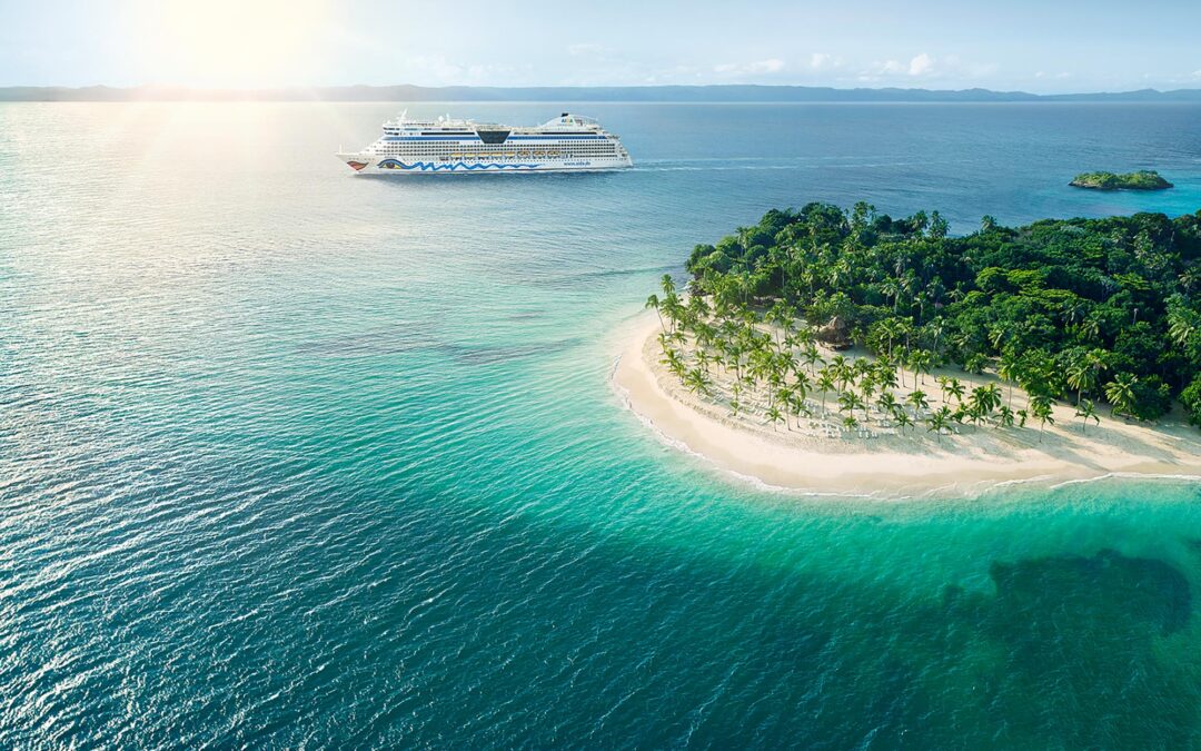 AIDA – Mein Hotel zeigt mit die Welt