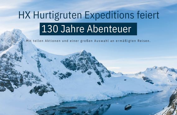 HX Hurtigruten Expeditions – Angebote zum 130igsten Jubiläum