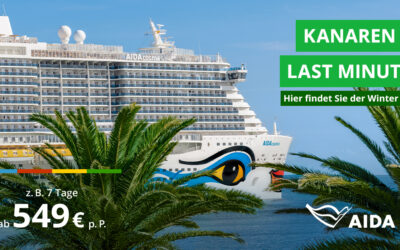 AIDA – kurzfristig mal ab in die Sonne!
